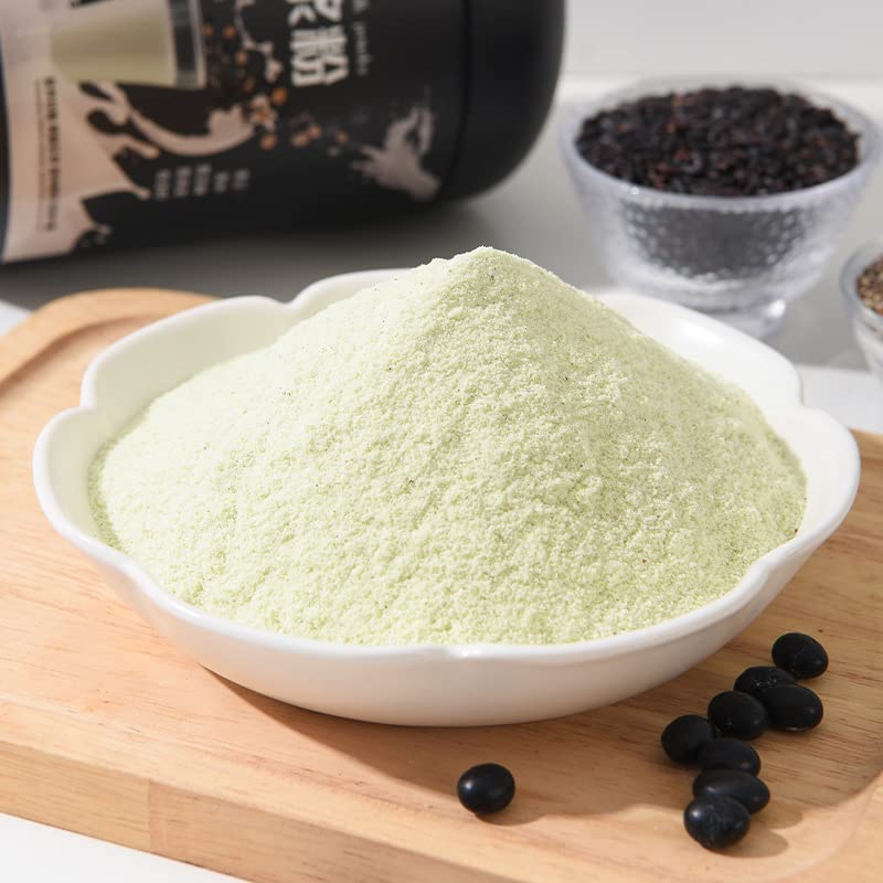 Miniatura 3 de Leche de soja Cereal Nutrition Breakfast 17.64 oz Leche de soja negra en polvo (17.6oz.) Leche de soja negra en polvo