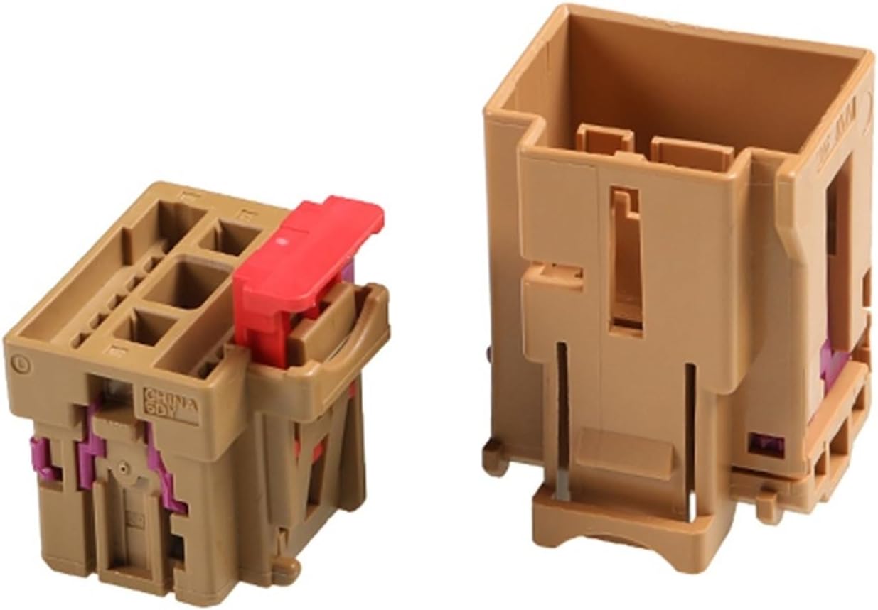 LOEAZS 1-50 セット 17 ピン車のフロントシートコネクタブラウン男性女性プラグ 4F0972575B 配線ハーネス 8K