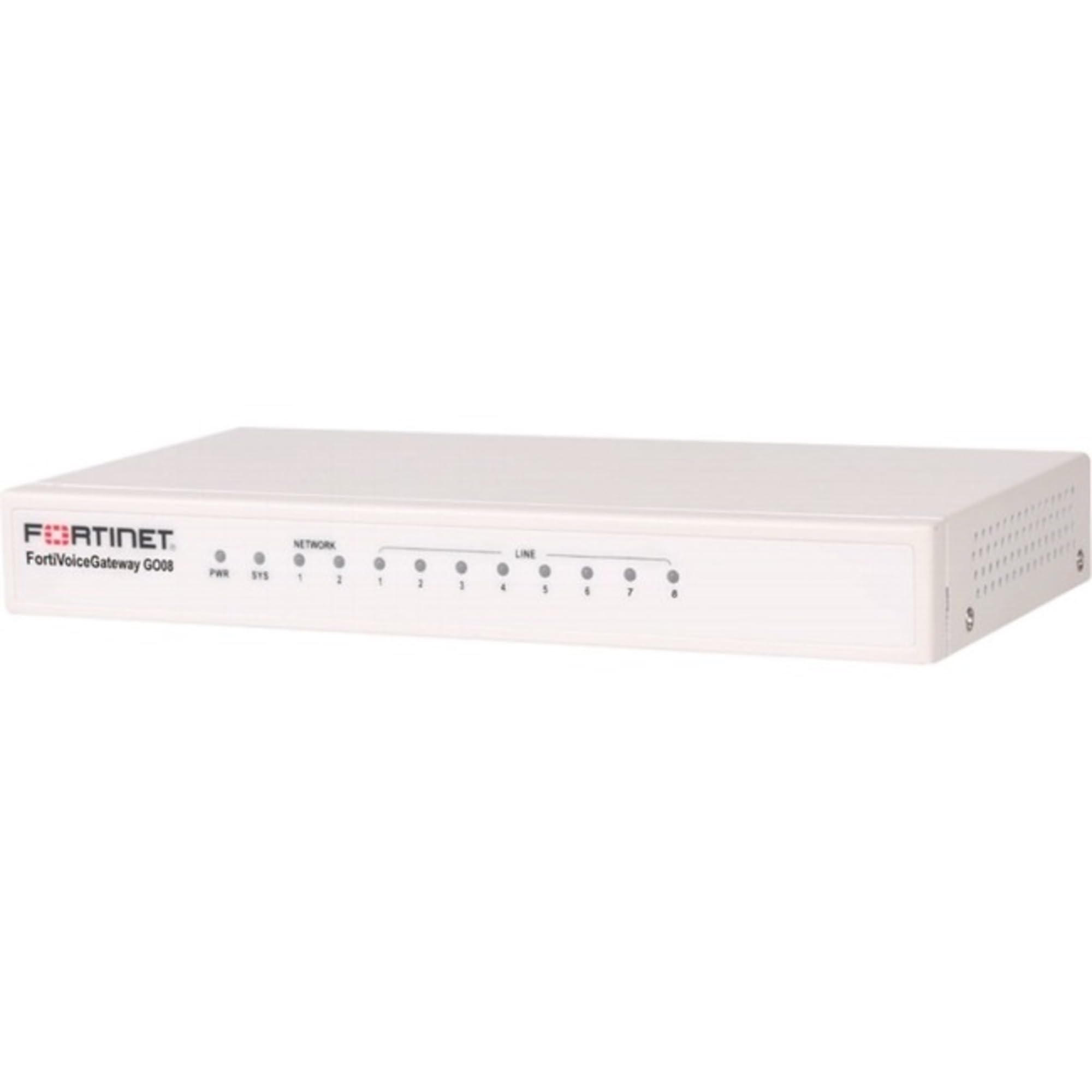 FORTINET FortiVoice Gateway GO08 Hardware Plus 1 Year 24x7 FortiCare