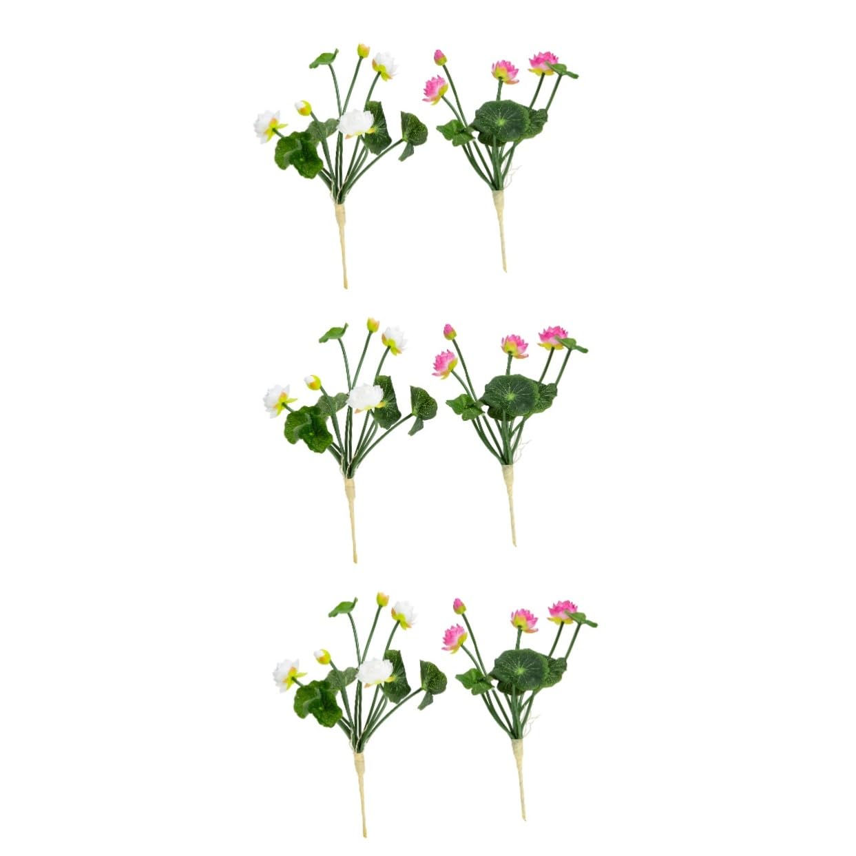 Fleurs de lotus artificielles OUNONA element de decor elegant salon