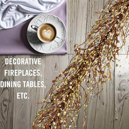 Quixem-Mixed-Berry-Garland-Primitive-Decor-Every-Day-Decor-Rustic-Garland-5Foot-hs202401 Quixem Mixed Berry Garland Primitive Decor Every Day Decor Rustic Garland 5Foot hs202401