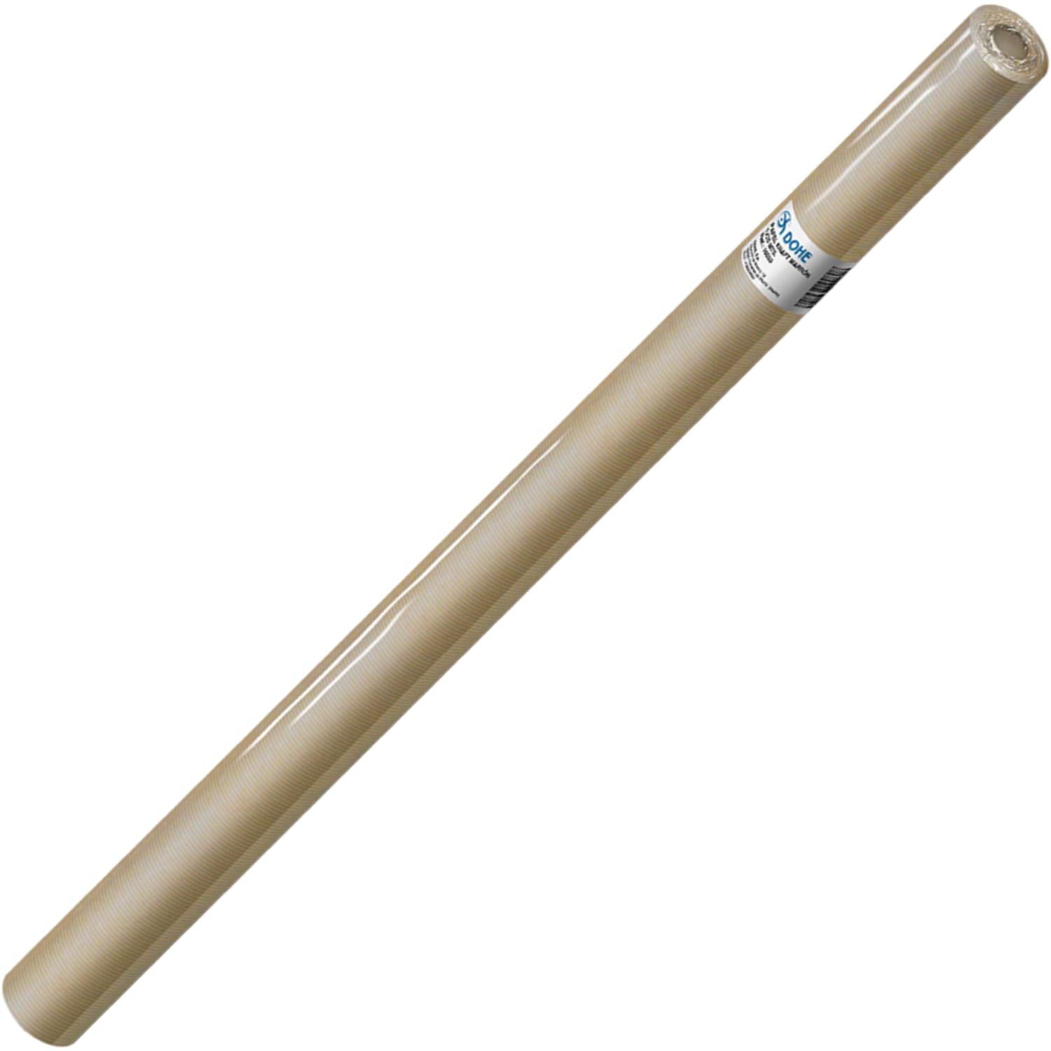 Dohe - Kraft Paper Roll 100 cm x 25 m - 60 g/m², Color Brown, ECO: 100% Recycled Paper, Packaging & Shipping - Office Supplies