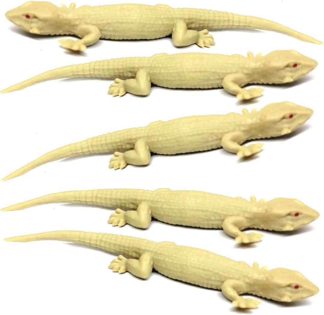 IMTION ( Pack of 4 Pcs chipkali Real Looking Lizard Frank Toy