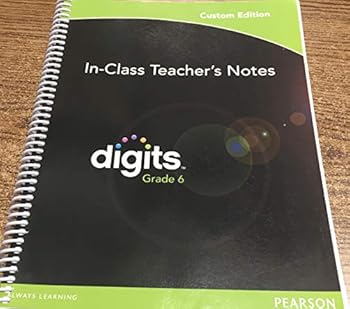 Spiral-bound Digits In Class Teachers Notes Grade 6 Book