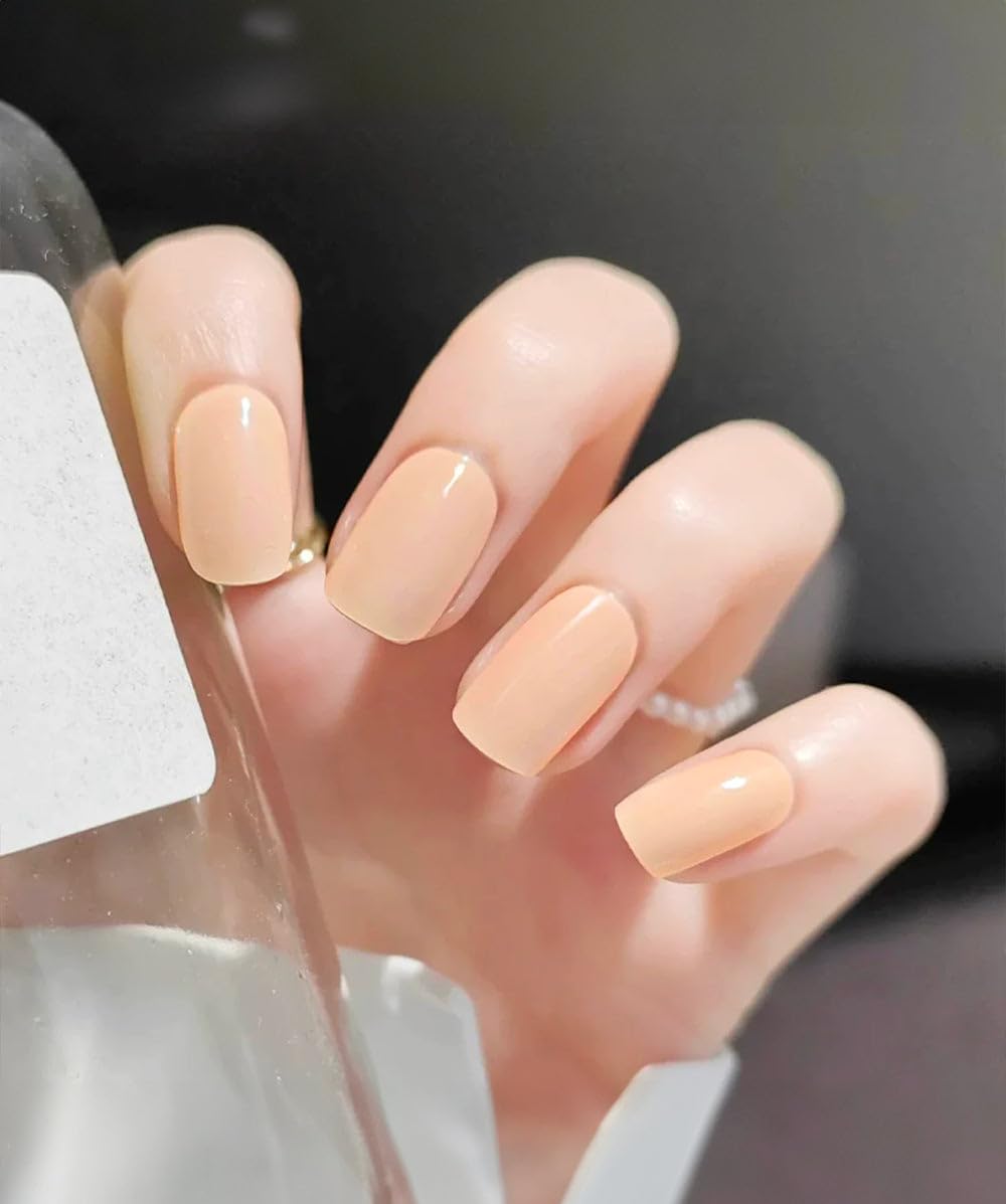 Feelhigh 20PCS Semi Cured Gel Nail Polish Strips, Self Adhesive Full Wrap Gel Nail Art Sticker, Waterproof Gel Nail Wrap Stickers with Nail File and Stick UV Lamp Required (N27)