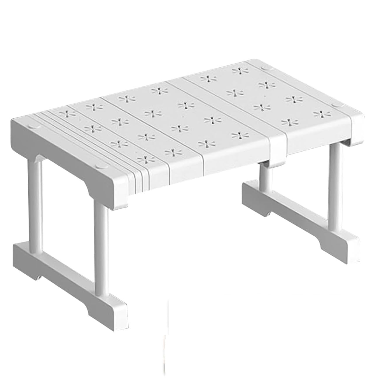 Scaffale Telescopico Estensibile per Armadio Divisori per Scaffali Telescopico Armadi, Mensola Estensibile per Armadio, Separatori Organizer Plastica(L:87-108cm,W:42cm-H:32cm)