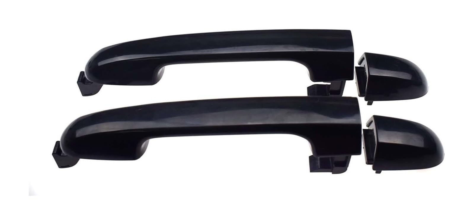 RINKTEEA Exterior Car Door Handle Door Handle Left Right Front Rear Exterior for Hyundai I20 2007-2014 82651-1J000 83652-1J000 83652-1J000CA(Rear Pair)
