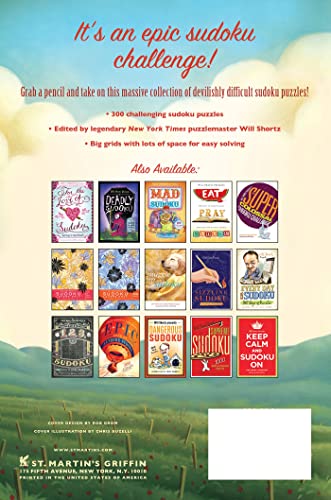 Will Shortz Presents The Huge Book of Hard Sudoku: 300 Challenging Puzzles - Image 2