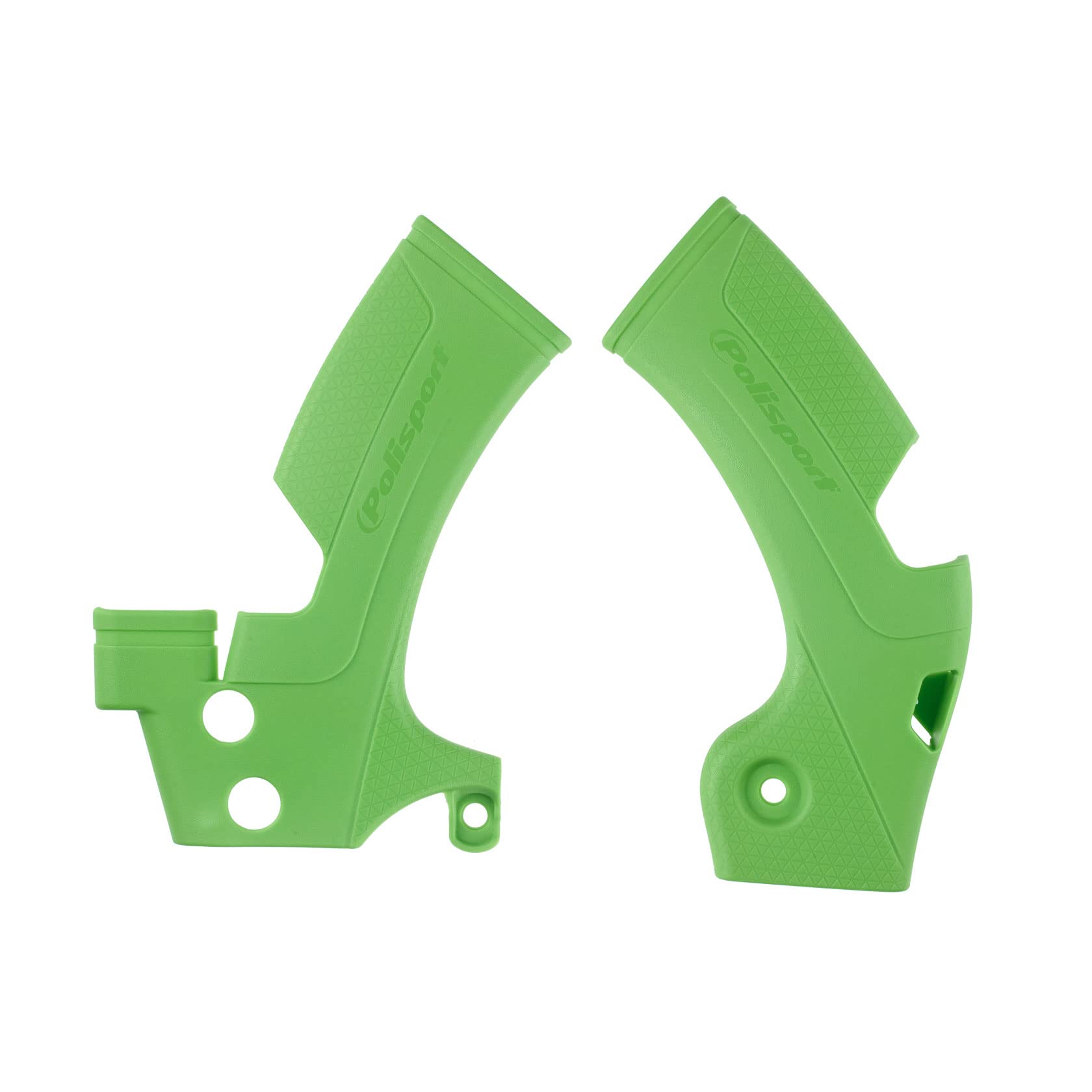 Polisport 8466300002 - Set Di Piastre Paramotore In Plastica Durevole E Resistente Agli Urti Compatibile Con Le Moto Kawasaki In Colore Verde - 4