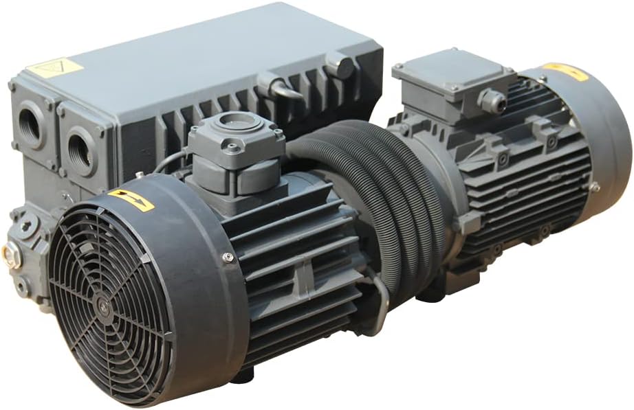 36.8CFM 3HP 220V/60Hz/1PH Single Stage Oil Sealed Rotary Vane Vacuum Pump NPT 1-1/4