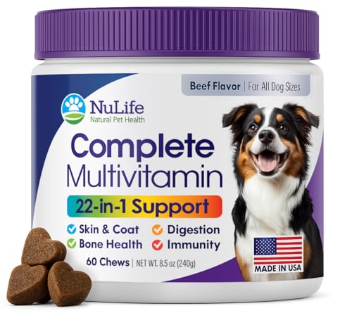 Dog Multivitamin Supplement, 22-in-1 Support for Immune