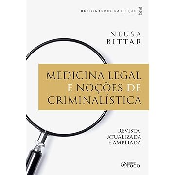 Capa do livro Medicina Legal e Noções de Criminalística - 13ª Ed - 2025