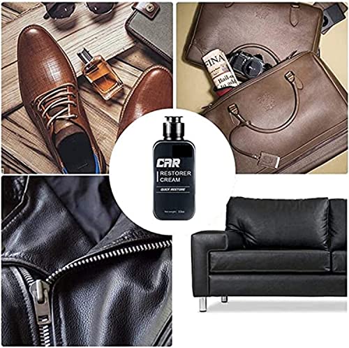 Alfideo Gerenoveerde Coating Pasta Onderhoud Agent, Auto Restorer Cream, Auto Leather & Plastic Refurbishment Paste, Refurbishment Repair Agent, Wasbaar Vernieuwen Veroudering Plastic en Lederen Oppervlak (3 stuks) - Image 6