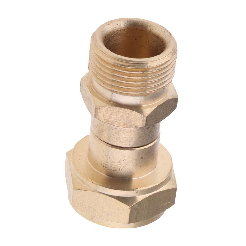 Pressure Washer Swivel Brass Hose Coupling 22Mm Male to 22Mm Female Adapter-image-38
