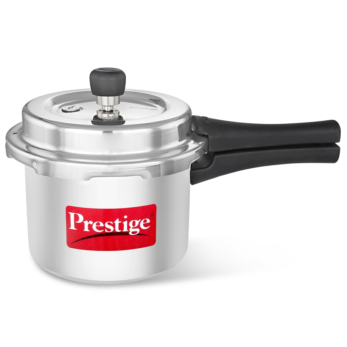 3 Litre Aluminium Popular Plus Svachh Outerlid Pressure Cooker|Deep Lid for spillage Control|Virgin Aluminium|Gas & Induction Compatible|Gasket Release System|5 years warranty|ISI Certified
