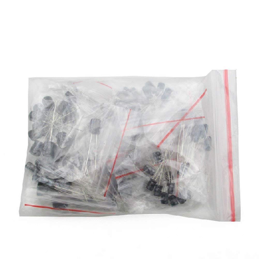 Capacitor eletrolítico de alumínio, alta frequência, 6.3V, 10V, 16V