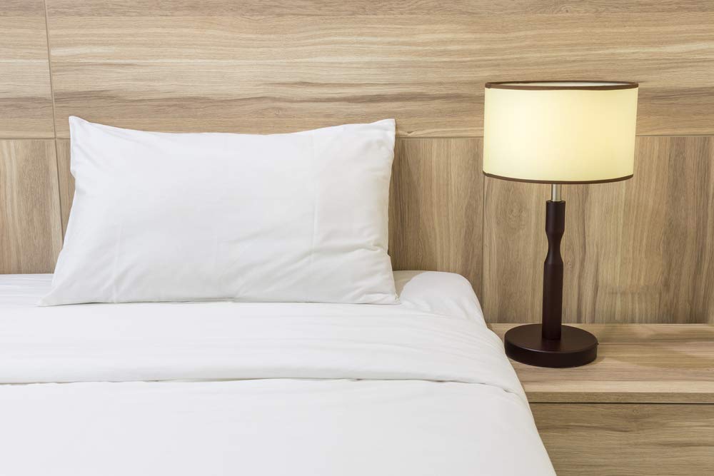 Continental Bedding Luxury Goose Feather Down Pillows King Size Pack of 1 - Family Made in New York - Breathable Bed Pillows for Sleeping, Back, Side, Stomach Sleepers - 50/50 Comfort and Support