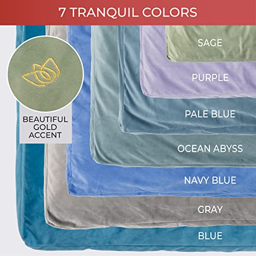 Florensi Meditation Mat Zabuton, Velvet Floor Cushions For Sitting, Meditation Cushions And Pillows With 100% Cotton Insert, Yoga Cushion For Women And Men #TOP6