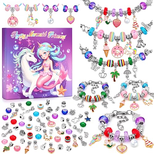 Tomylv Kit para Hacer Pulseras, Regalo Niñas 5 6 7 8 9 10 11 12 Años, Kit fabricación Joyas, Juego Abalorios, Juguete Navidad y Pascua Tomylv Kit para Hacer Pulseras, Regalo Niñas 5 6 7 8 9 10 11 12 Años, Kit fabricación Joyas, Juego Abalorios, Juguete Navidad y Pascua