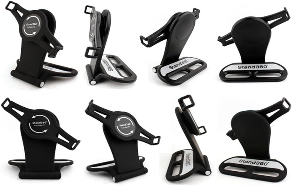 Image of FKU Car Holder Back Seat for Tablets, Angle Height Adjustable Tablet Stand 360 Degree Rotation iPad,and More 4.7-12.9 inch Devices (Universal Tablet Stand 360 Rotating)