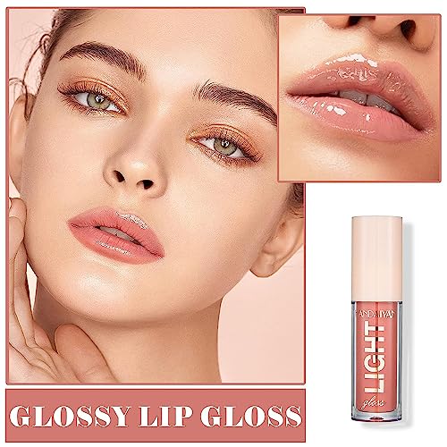 Maepeor Moisturizing Lipgloss Set 6Pcs Smooth Hydrating Lip Gloss Neutral Nude Nourishing Glossy Lipgloss For Women And Girls (Moisturizing, 6Pcs Set B) #TOP4