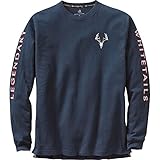 Legendary Whitetails Men's Non-Typical Series Long Sleeve Tee Navy X-Large
