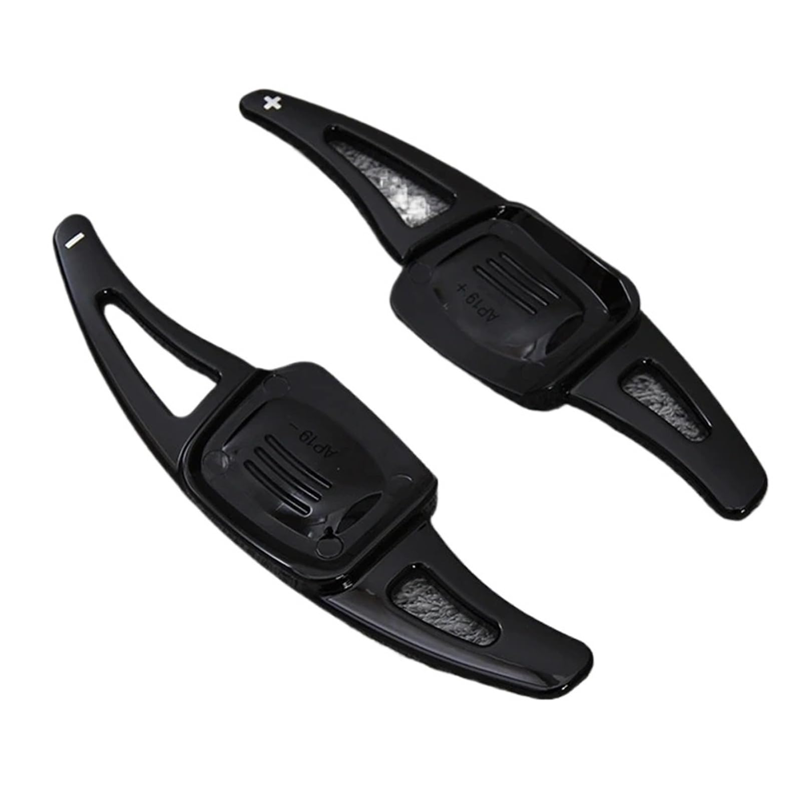 Xxiucj Car Paddle Shifter Extensions for VW for Tiguan for MK2 for Golf7.5 for Alltrack Car Steering Wheel Shift Paddle Shifter(Black)