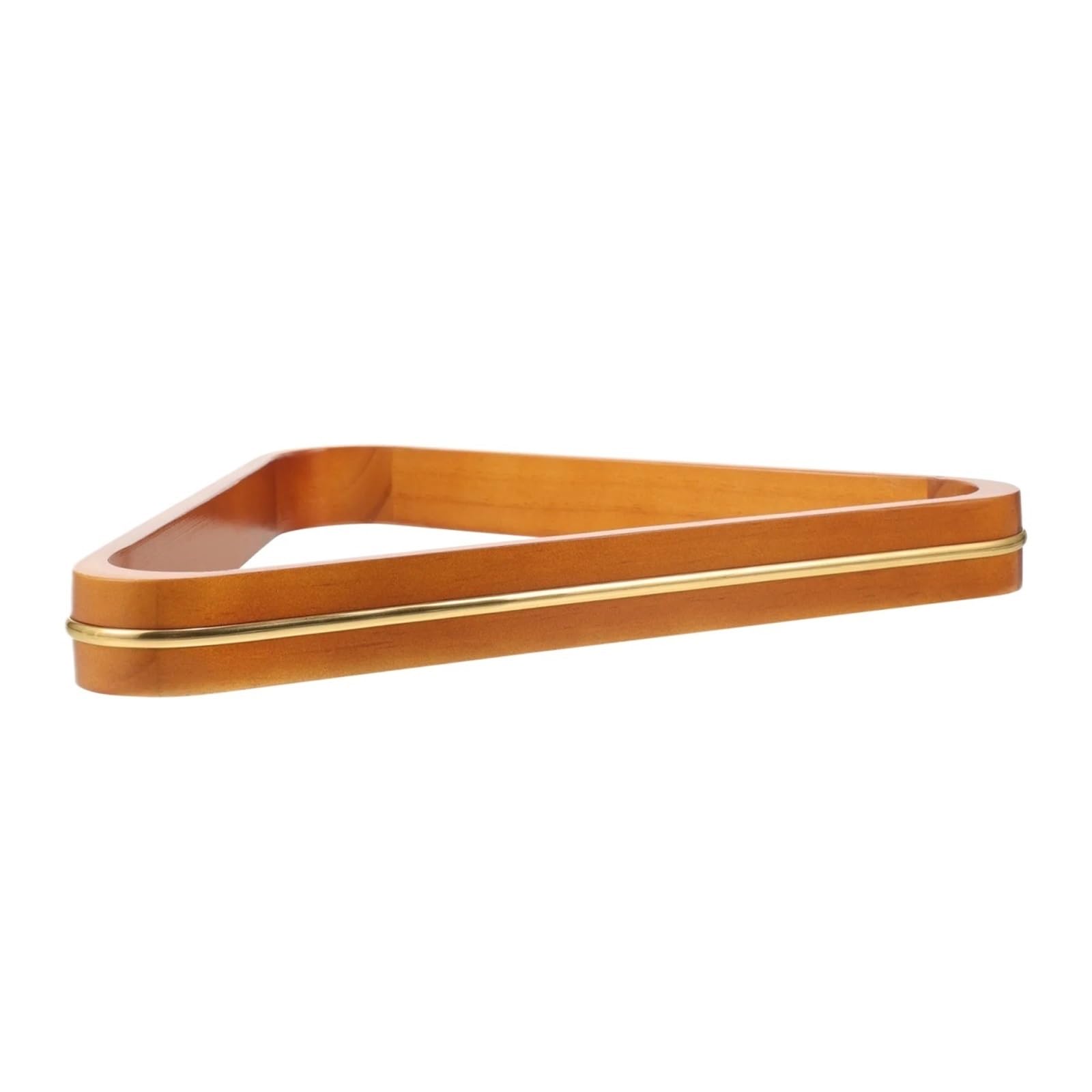 LuoAXINN Billiard Triangle Wooden Billiard Triangle Rack for Pool Balls Smooth Surface Rounded Edge Stable Structure Organizer for Billiards