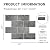 Colamo 10pack Cement Dark Grey Faux Stone Tile for Kitchen Backsplashes,Peel Stick Tile,Stick On Wall Tile for Bathroom Living Room,Self Adhesive Backsplash Tile 3D Wall Panel,Large Subway Tile Mosaic