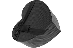 Elegant Black Heart Box - The Perfect Gift for Your Sweetheart