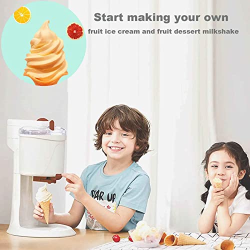 HHORB Softeismaschine, Heim-Eismaschine, 1000 ml Automatische Mini-Frucht-Softeismaschine, selbstgemacht, Eismaschine… – Bild 3
