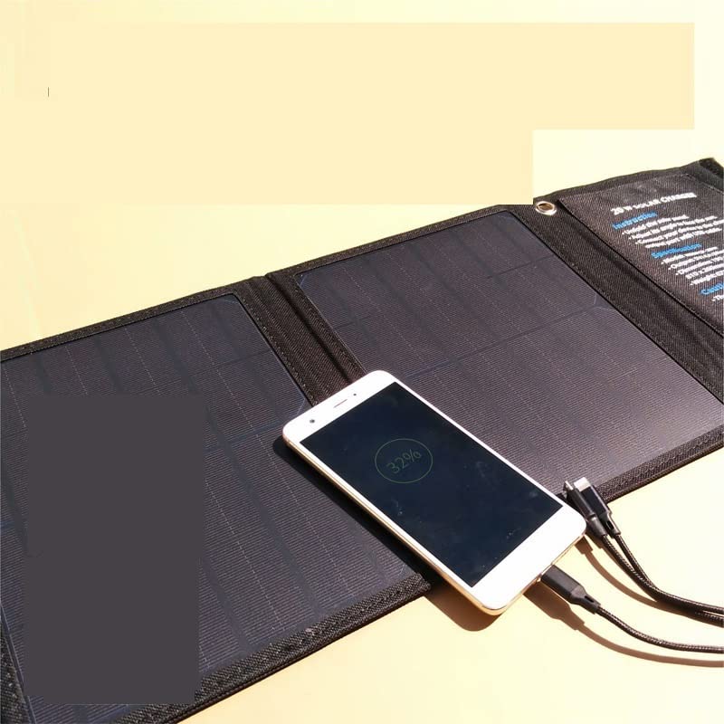 Pannello Solare Pannello Solare 20W 12v Ricarica Solare Pannello Solare Pieghevole Borsa Pieghevole Solare