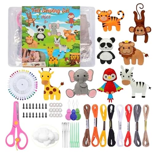 Genérico Kit De Manualidades De Fieltro | Animado - Animales en 3D para Niños y Principiantes - Para Fiestas Aula Hogar Niños Niñas Principiantes Estudiantes | Ya disponible en tu tienda friki favorita! En mundofriki.es! Genérico Kit De Manualidades De Fieltro | Animado - Animales en 3D para Niños y Principiantes - Para Fiestas Aula Hogar Niños Niñas Principiantes Estudiantes | Ya disponible en tu tienda friki favorita! En mundofriki.es!