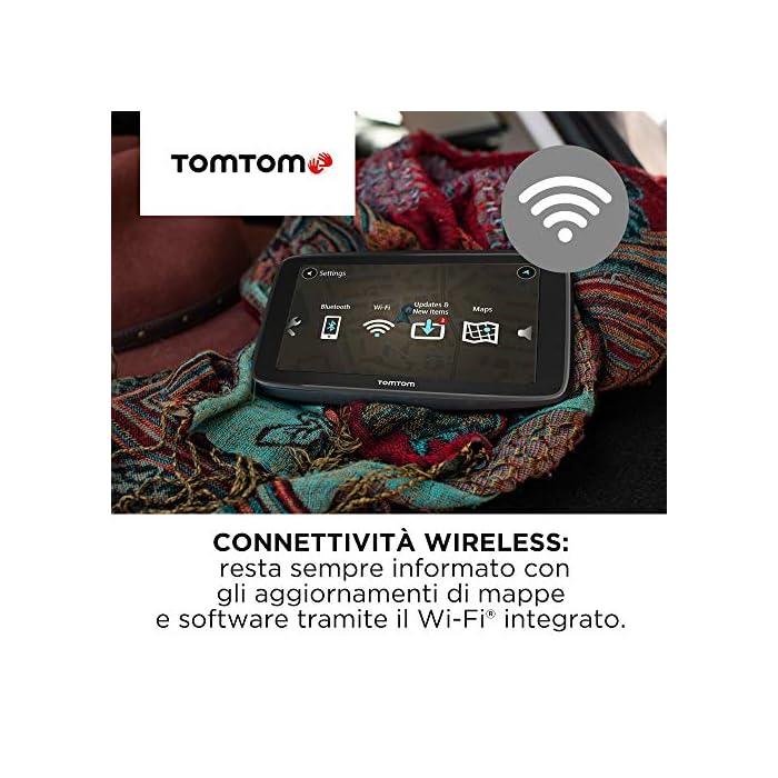 TomTom Navigatore Satellitare per Auto GO Classic, 6 Pollici, con