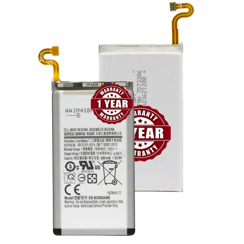 Image of Original EB-BG960ABE Battery Compatible for Samsung Galaxy S9 - (3000mAh) - 1 Year Warranty JK1