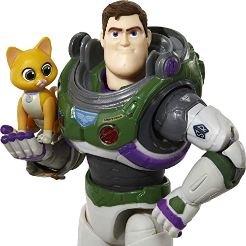 Disney Pixar Lightyear Pixar Spotlight Series Buzz Lightyear Collectible 7 Inch Scale Figure, 32 Articulations, 3 Expressions, Sox, Jetpack 6 Years & Up #TOP2