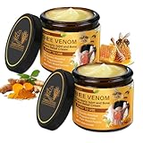 Bienengift Gelenkcreme, Bienengift Gelenke und Knochen Creme, Bee Venom Joint Cream, Bienengiftsalbe for Relief of Shoulder,Knee,Elbow and Back, Deep Nourishment Beruhigend(60g, 2Pcs)