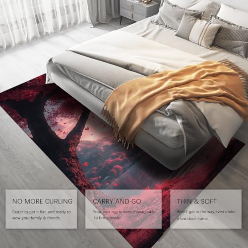 Tapis de chevet antidérapant 90x150cm lavable pour sol glissant - 5