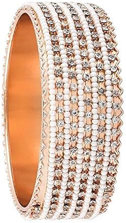 Aleafa Armlet Presents Hand Crafted Australian Diamond Bangle/Kada Jewellery for Girls #Aport-5200