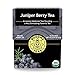 Organic Juniper Berry Tea - Kosher, Caffeine-Free, GMO-Free - 18 Bleach-Free Tea Bags