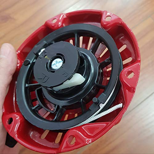 KATSU Seilzugstarter Starterkit passend für Stampfer mit Honda Motor GX100 Benzinmotoren Stromerzeuger (Rot) SP14013211