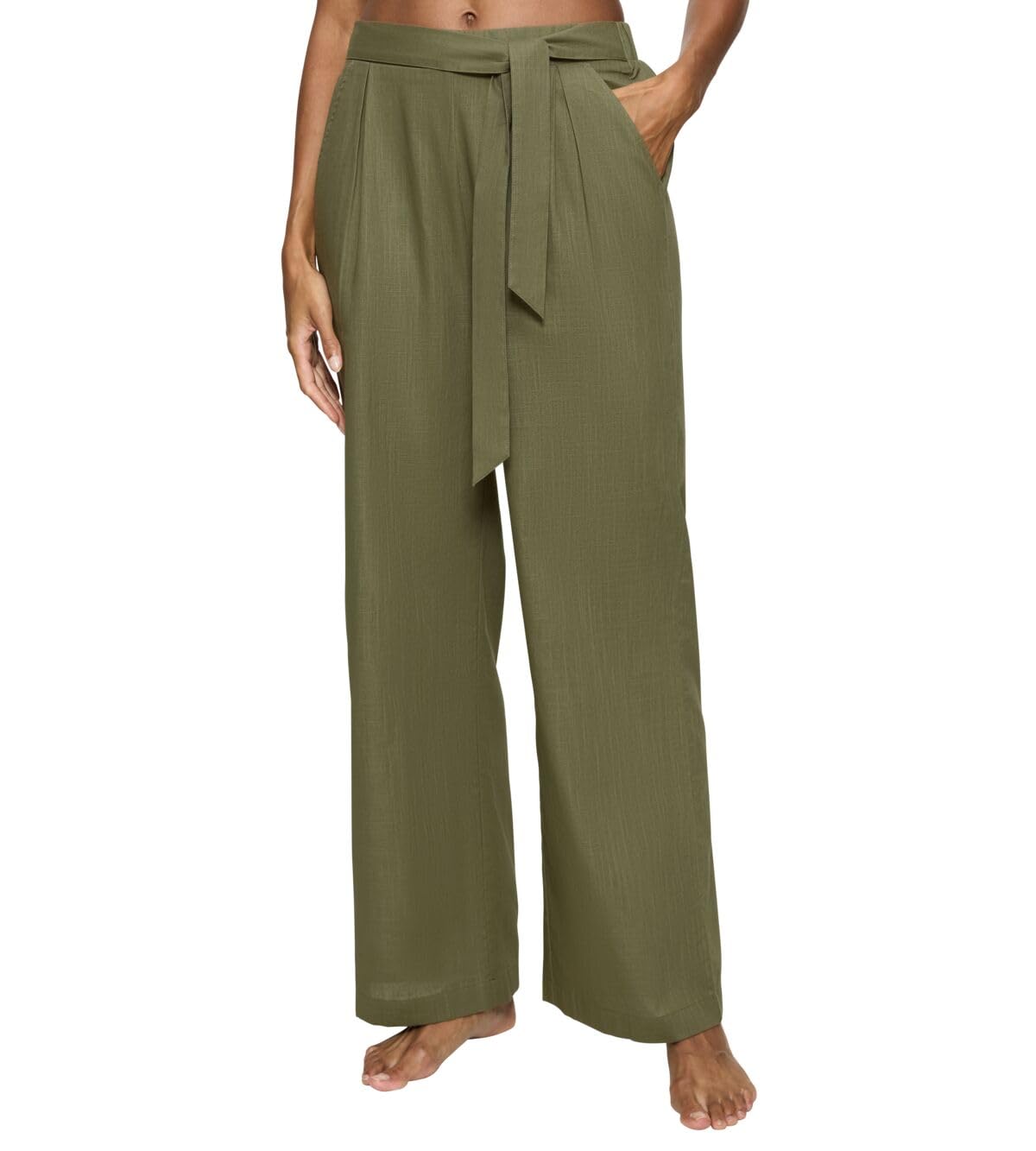 Triumph Women's Summer Wear Trousers Shorts, Sage Green,
