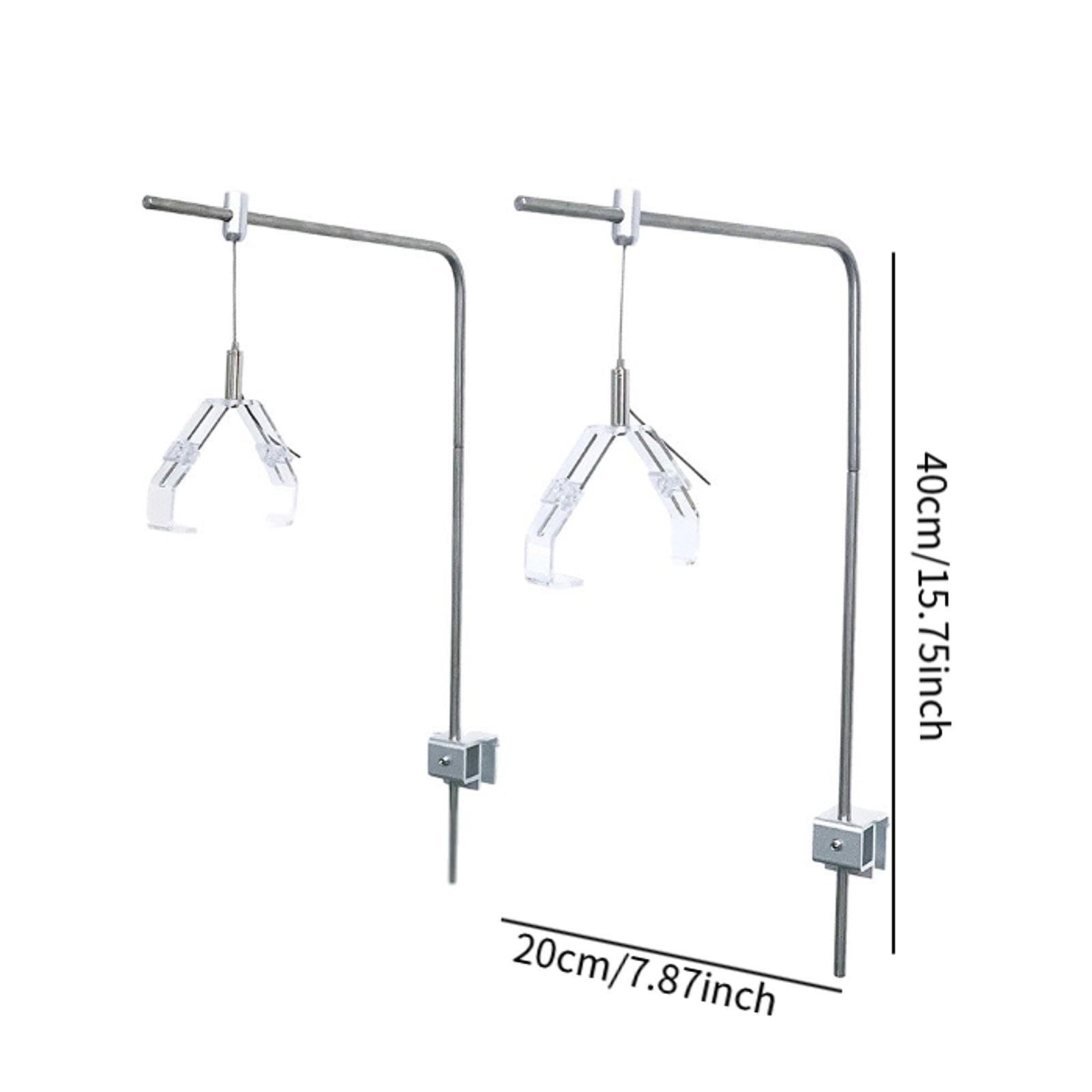 Lot de 2 Supports D'éclairage LED pour Aquarium d'eau Douce