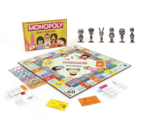Bob's Burgers Edition Monopoly Jeu De Société – Image 4