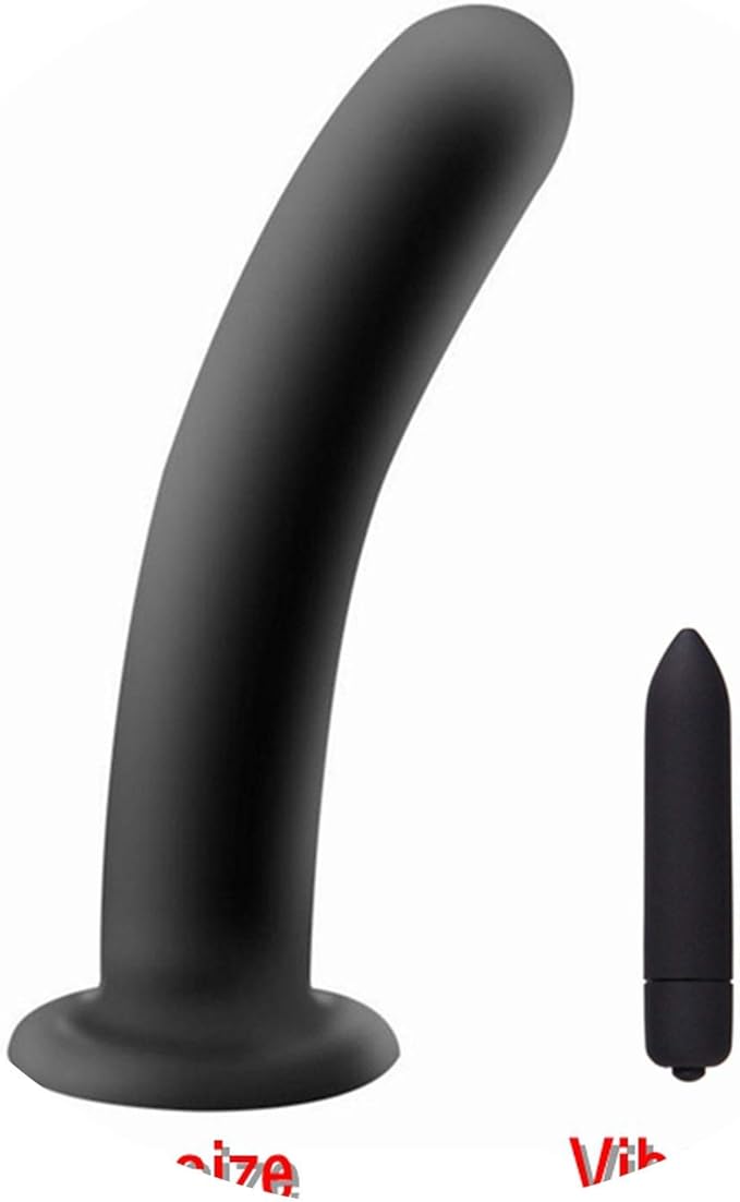 Vibrador de silicona suave, juguete sexual para mujer, tapón ...
