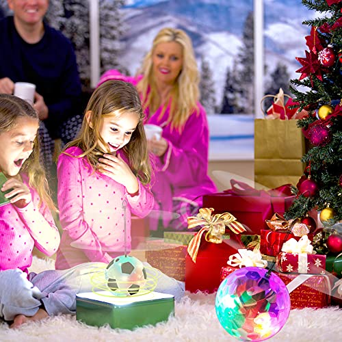 K.e.j. Flying Ball Toys Rc Toy For Boys,3Pcs Light Up Ball Mini Drone Infrared Induction Helicopter With Remote Controller For Boys Girls As Christmas Stocking Stuffers (Standard Edition) #TOP2