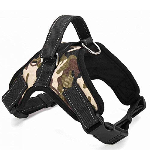 PSK Adjustable Army Printed Nylon Padded Vest Harness with Reflective Stitching and Velcro Patches (XXL) (B07WRQJCLY) Amazon Price History, Amazon Price Tracker
