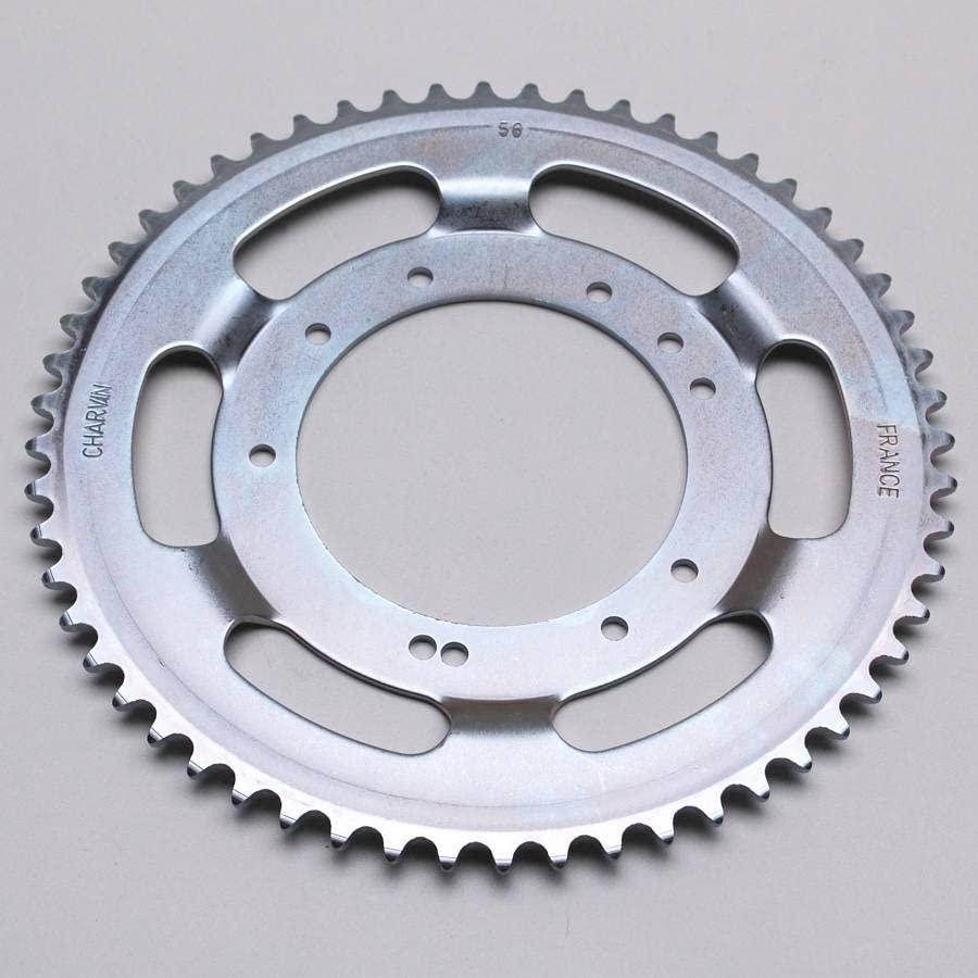 Couronne Adaptable MBK 51 Roue Alu Grimeca 56 Dts (Alesage 98Mm) 10 Trous