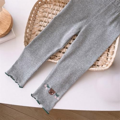 Toddler Girls Leggings Stretchy Cotton Tights Pull On Full Length Athletic Pants Elastic Yoga Dance Tight Pants3