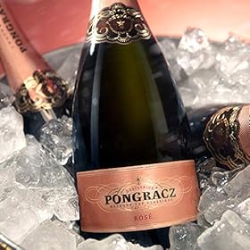 Pongracz Rose Chardonnay Pinot Noir Methode Cap Classique, 75cl | Chardonnay Sparkling Rose Wine – Pongracz